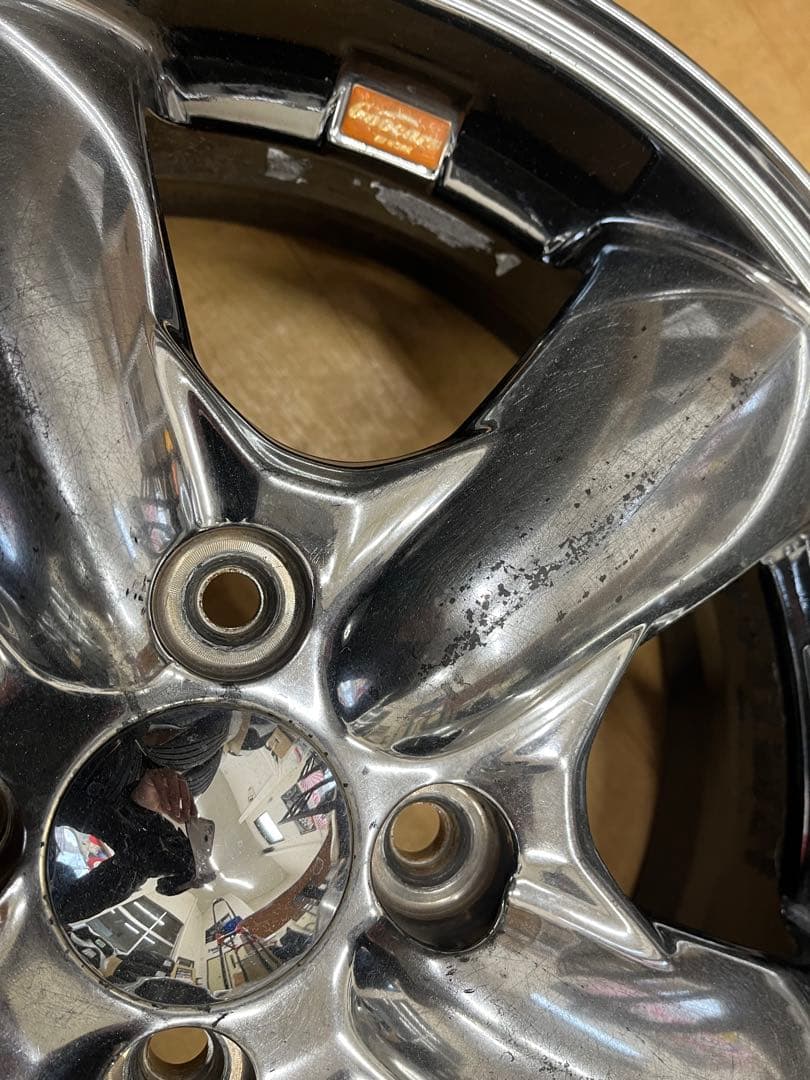 【現品限り】ワーク グッカーズ中古アルミホイール 15インチ4本セット軽自動車
