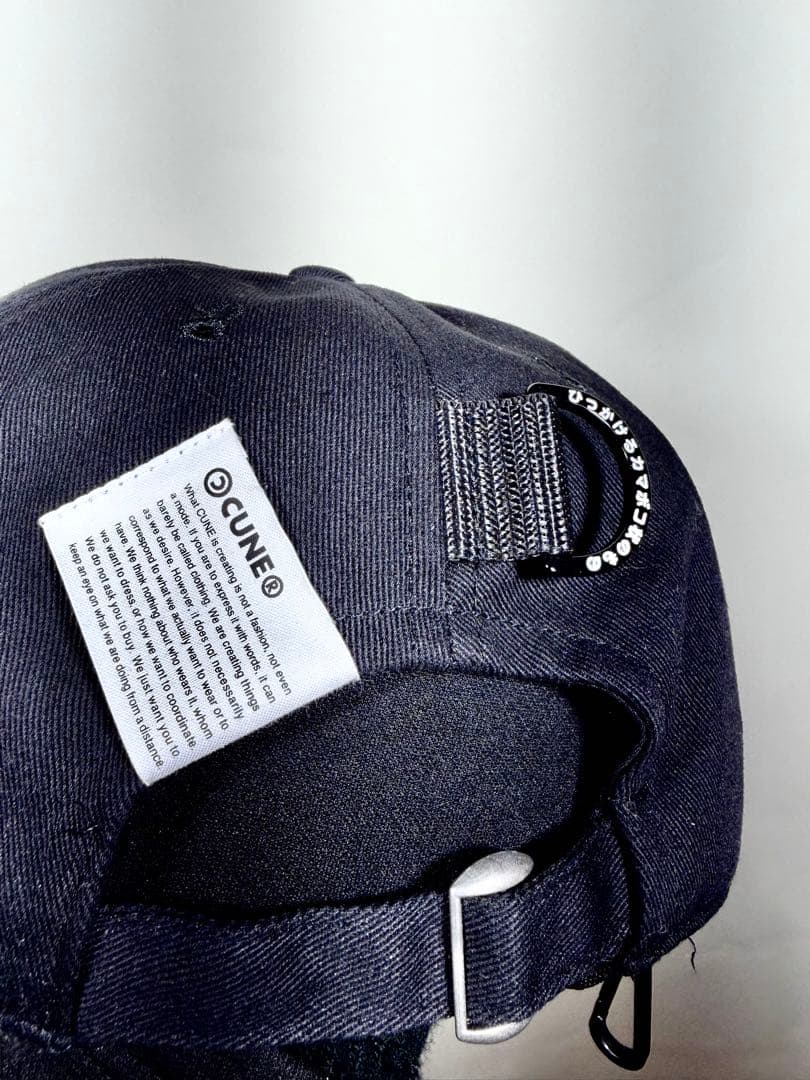 CUNE 　30th アニバーサリー　CAP 黒