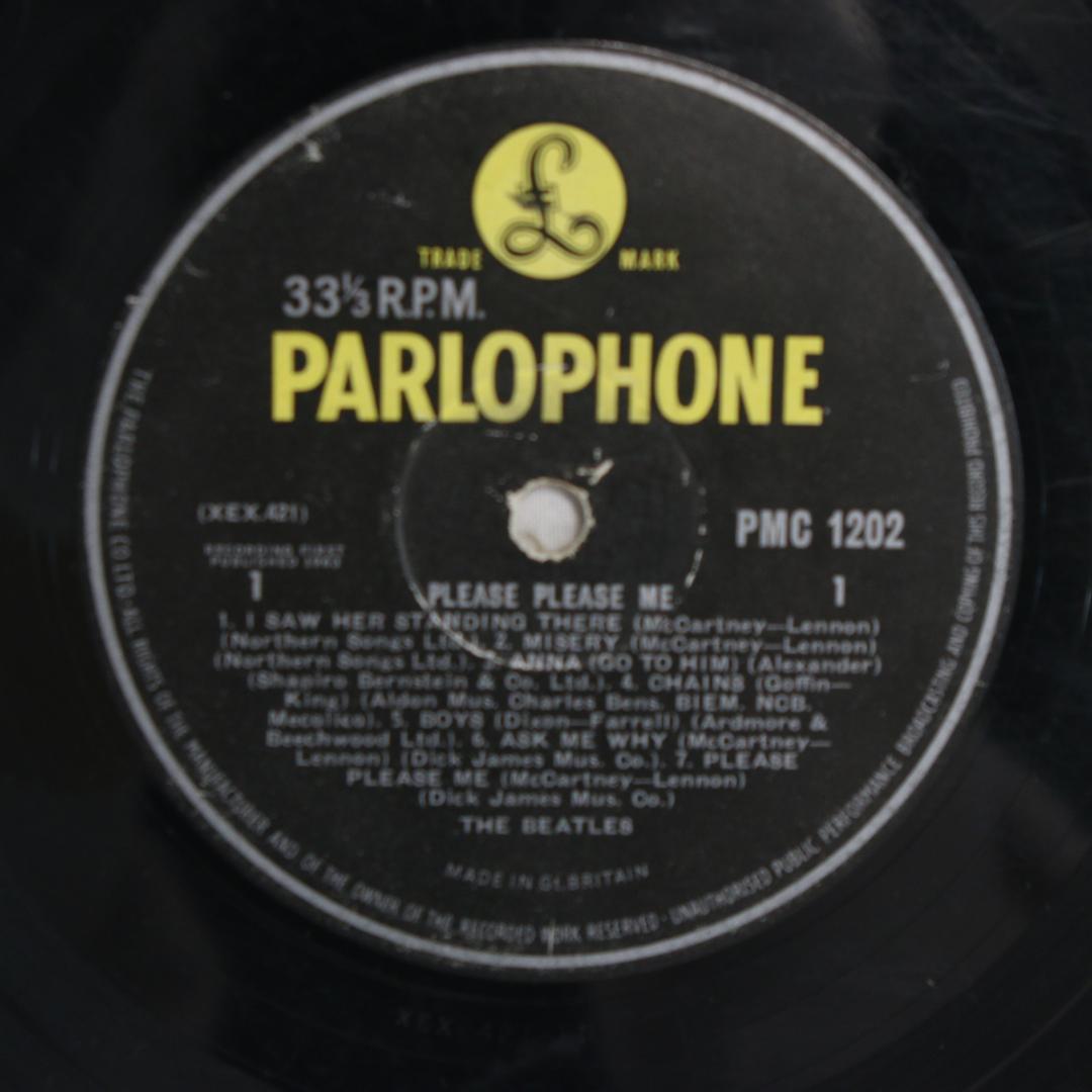 英LP The Beatles Please Please Me 4thプレス