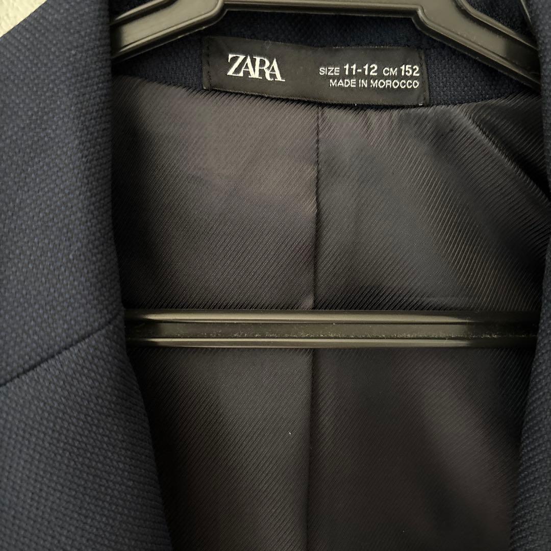ZARA ネイビー スーツ 11-12サイズ