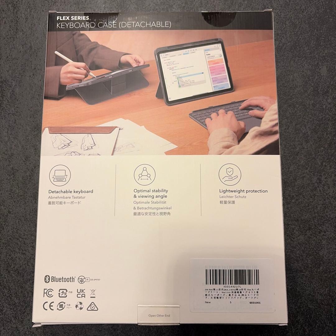 ESR KEYBOARD CASE（iPad 11th(A16)/10th）