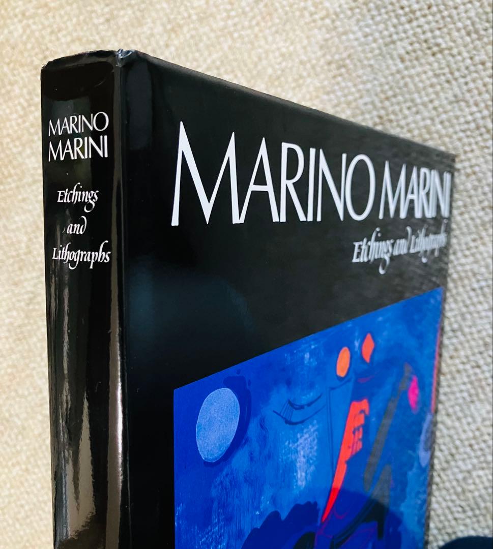 洋書 Marino Marini,etchings and lithographs