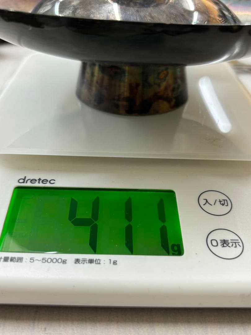 わ*ん様 銀杯　銀盃　2個まとめ　約411g 吉岳宗雲斎造　菊家紋　銀杯　天賞堂