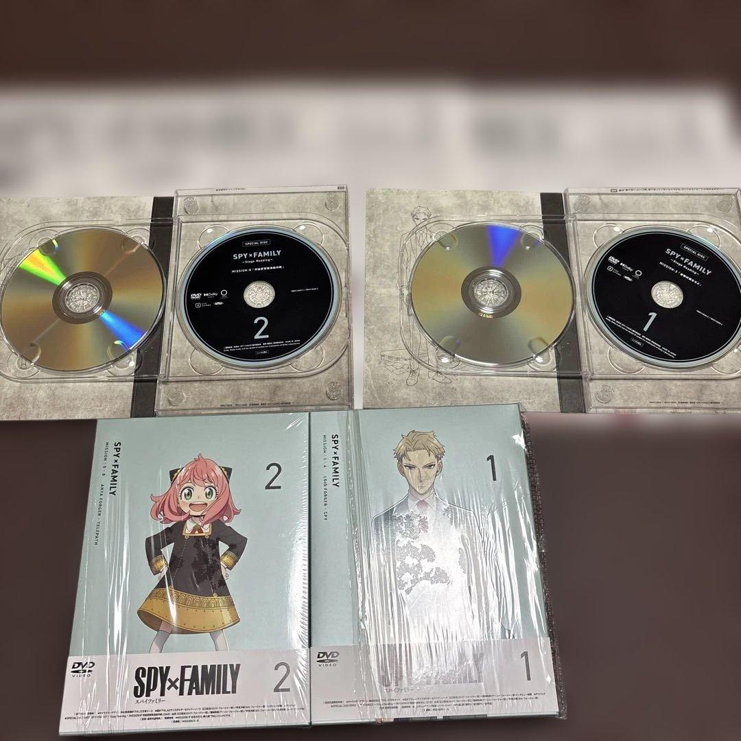SPY×FAMILY スパイファミリー　DVD 1-6 初回限定版　特製ボックス