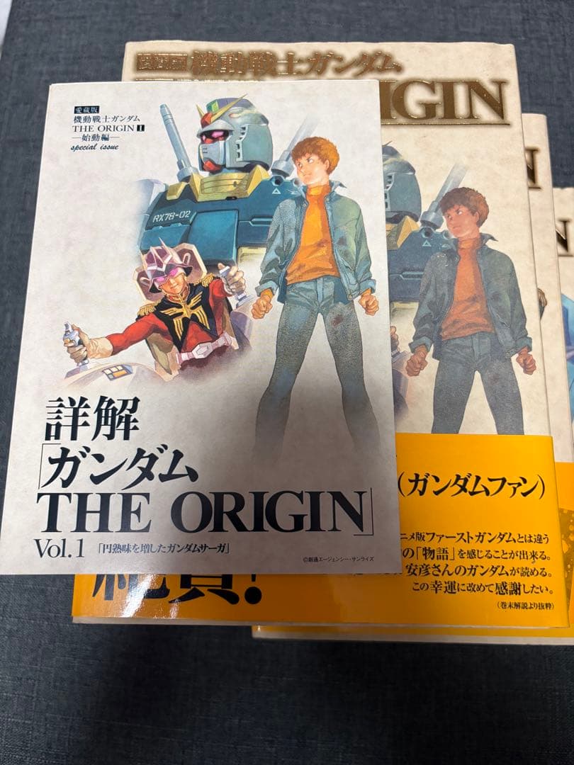 機動戦士ガンダム THE ORIGIN 愛蔵版 1 2 3 4 初版 セット