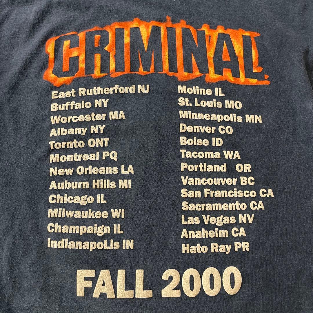 トップス Eminem Criminal Fall 2000 Fade Tee XL