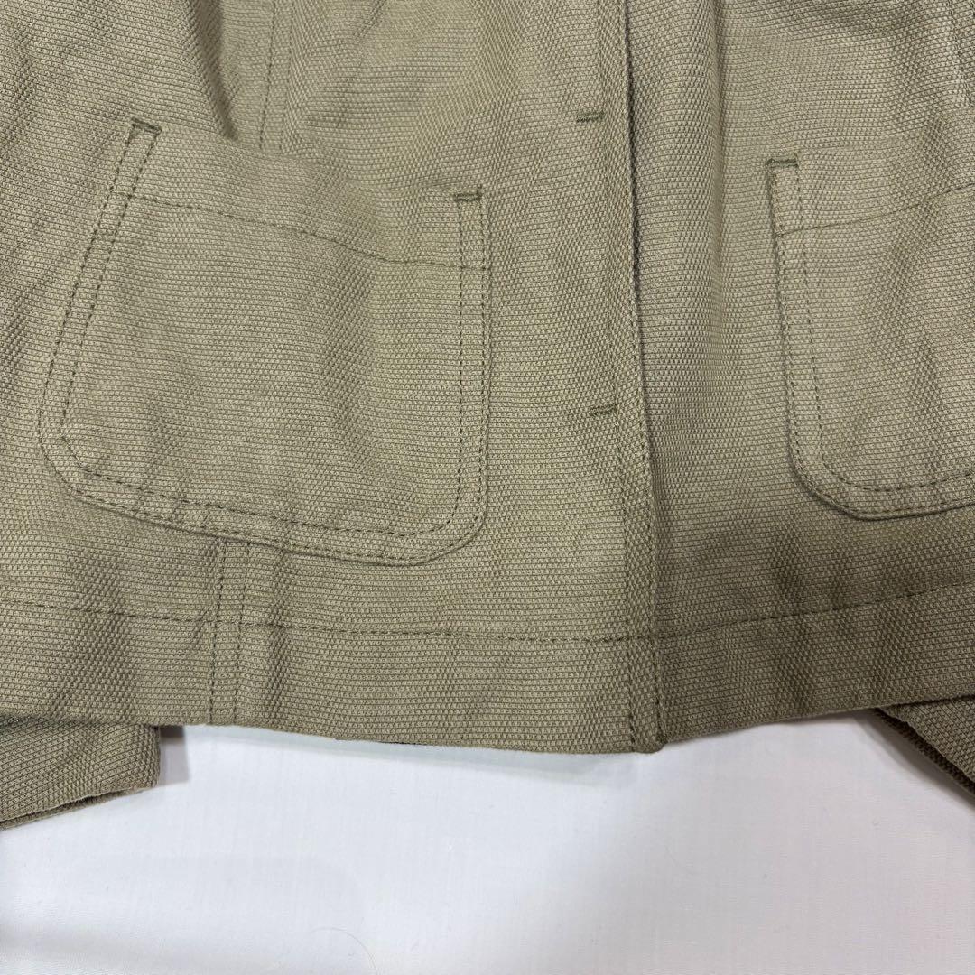 00s archive linen Napoléon jacket グランジ