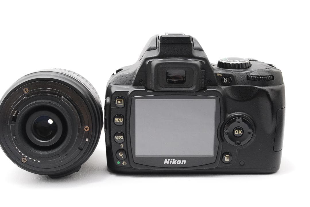 【ショット数少】Nikon D40X　スマホ転送　届いてすぐ撮影できる安心セット