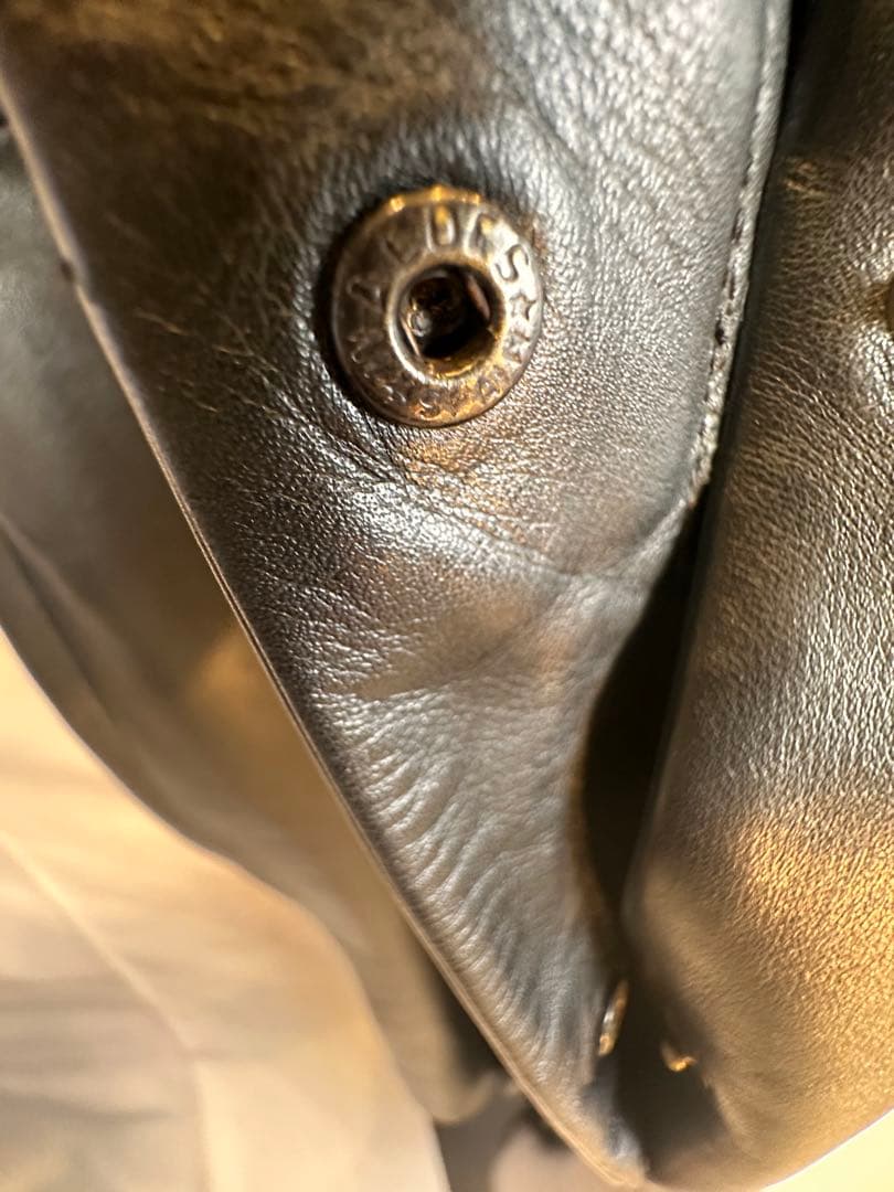 LOEWE　ロエベ　レザー　ワンピース　ロエベジャパン　スペイン製　Aライン