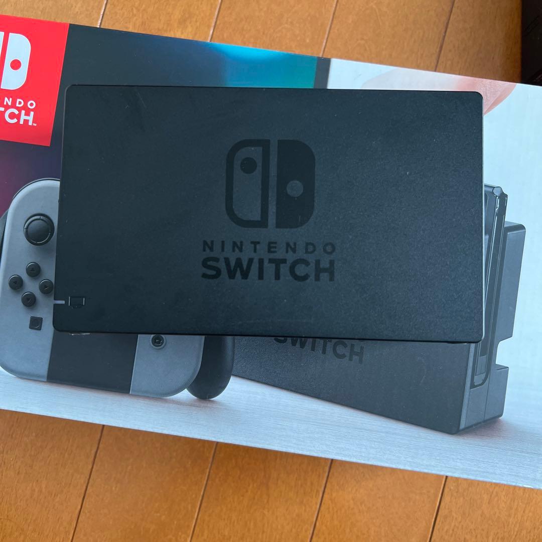 【付属品全てあり】　Nintendo Switch グレー　旧型