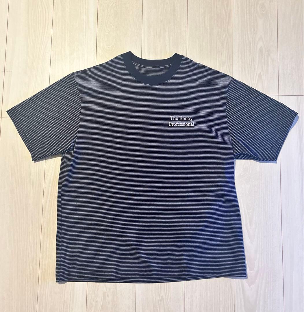 ennoy ボーダーT navy