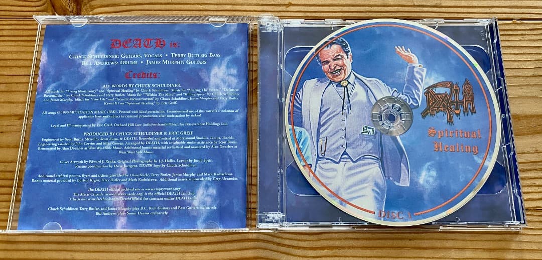 DEATH Spiritual Healing 2CD 国内仕様 デス