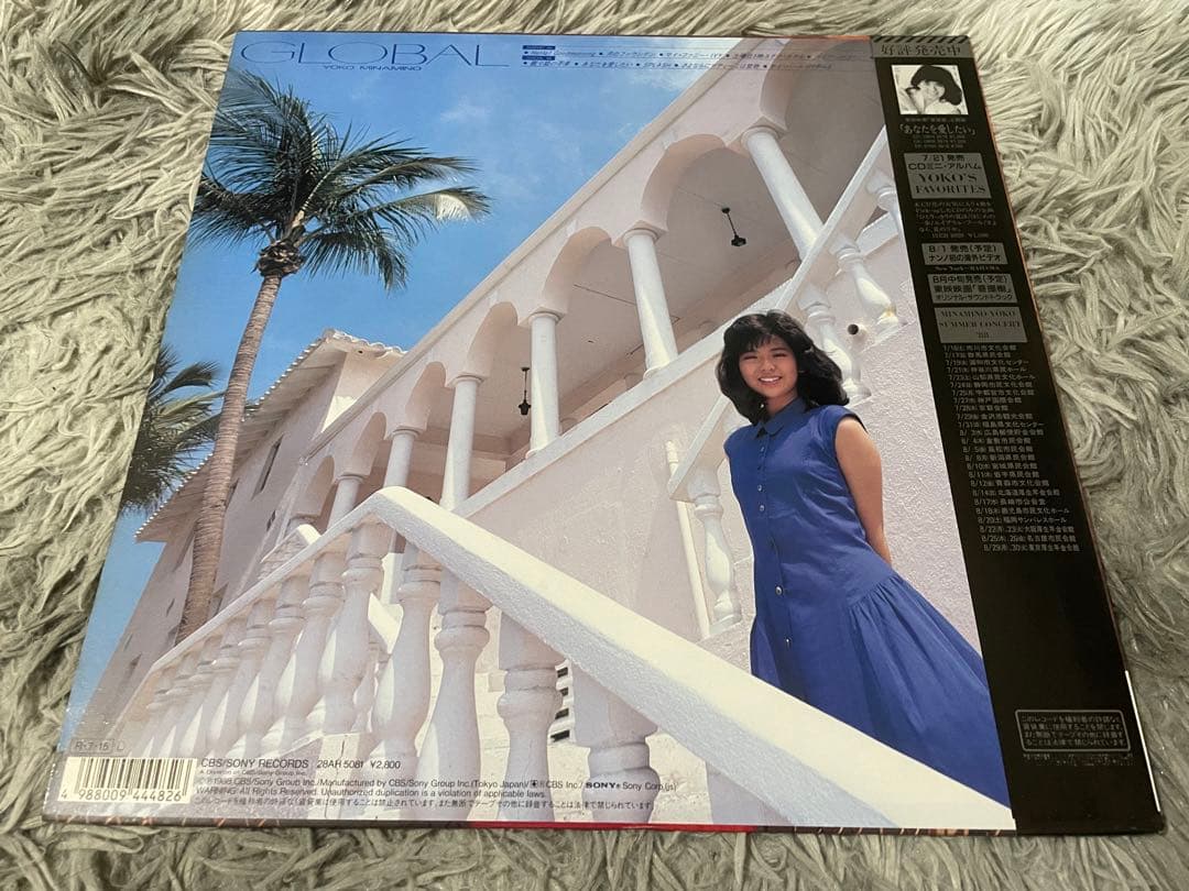 南野陽子 GLOBAL グローバル LP