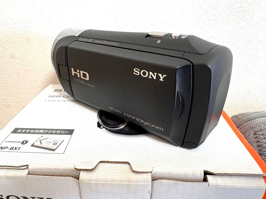ソニー HDR-CX470 デジタルビデオカメラ 21年製 動作確認済