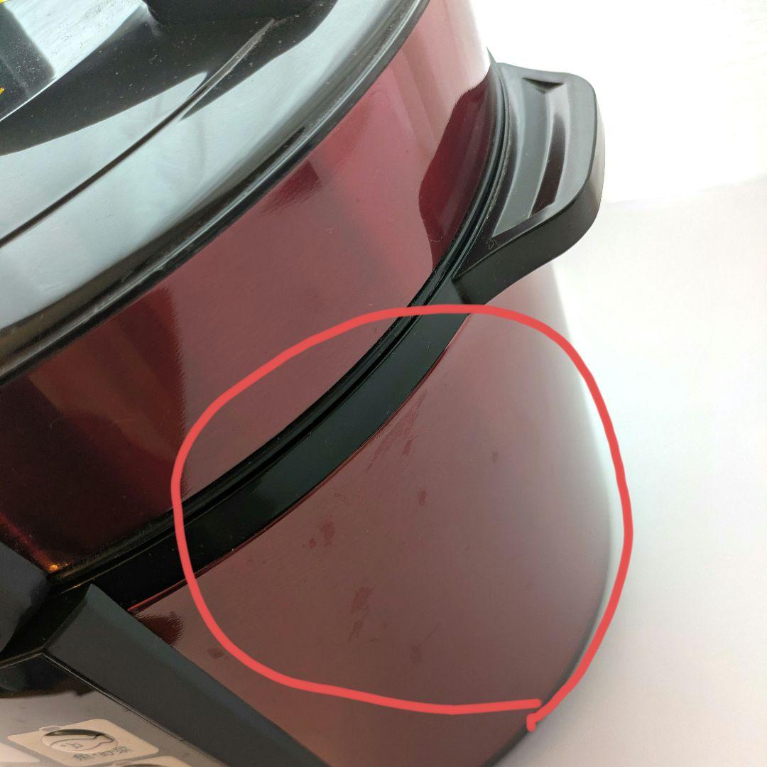 保温調理ポット付き★　Cooking Pro 電気圧力鍋 レッド