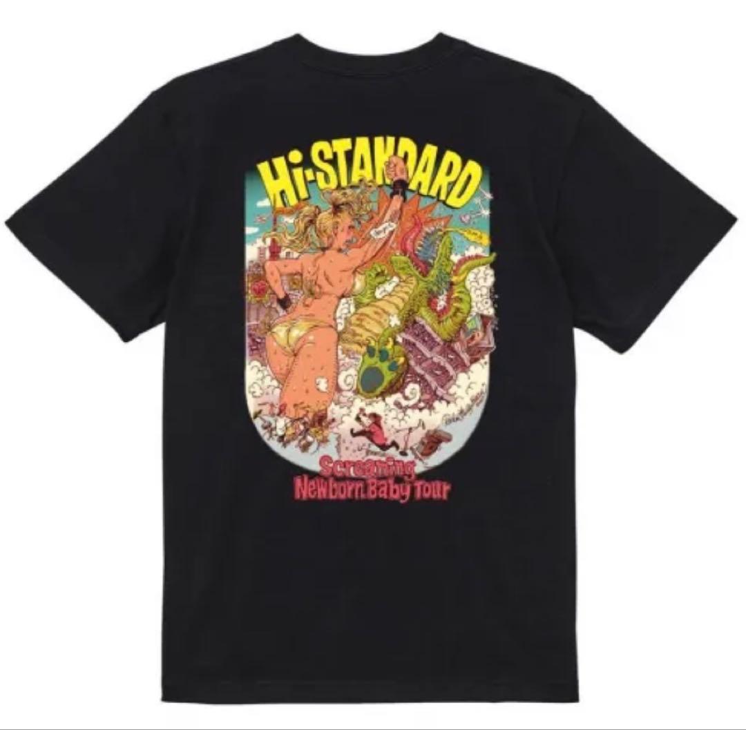 Hi-STANDARD SNB RJB T-shirt（BLACK）