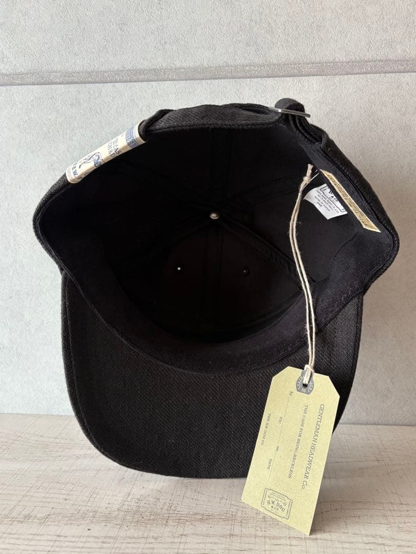 THE H.W.DOG&CO. SHADOW WIDE CAP 新品未使用