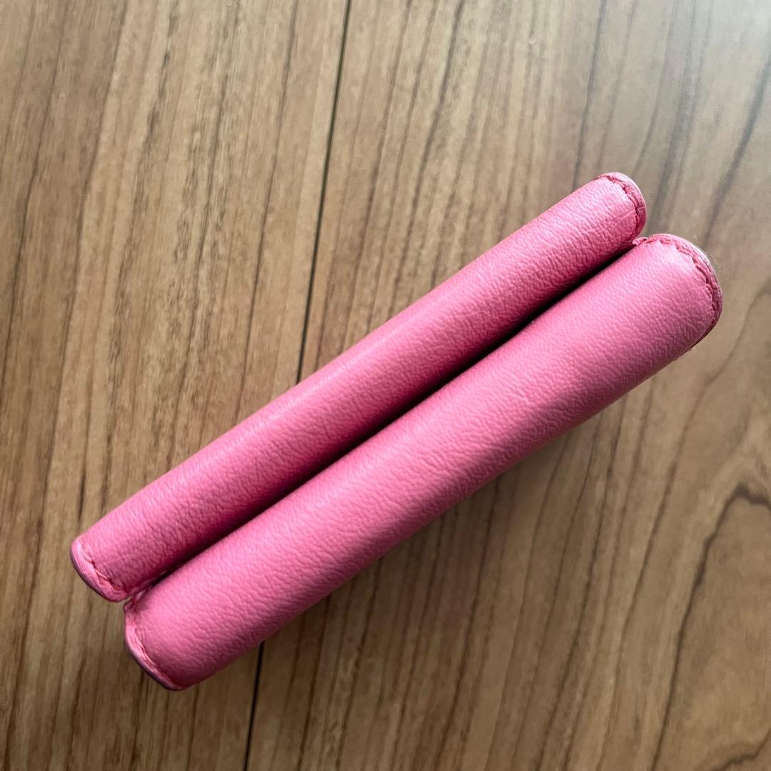 バレンシアガ ペーパー ウォレット スリム 三つ折り 財布 ミニ コンパクト