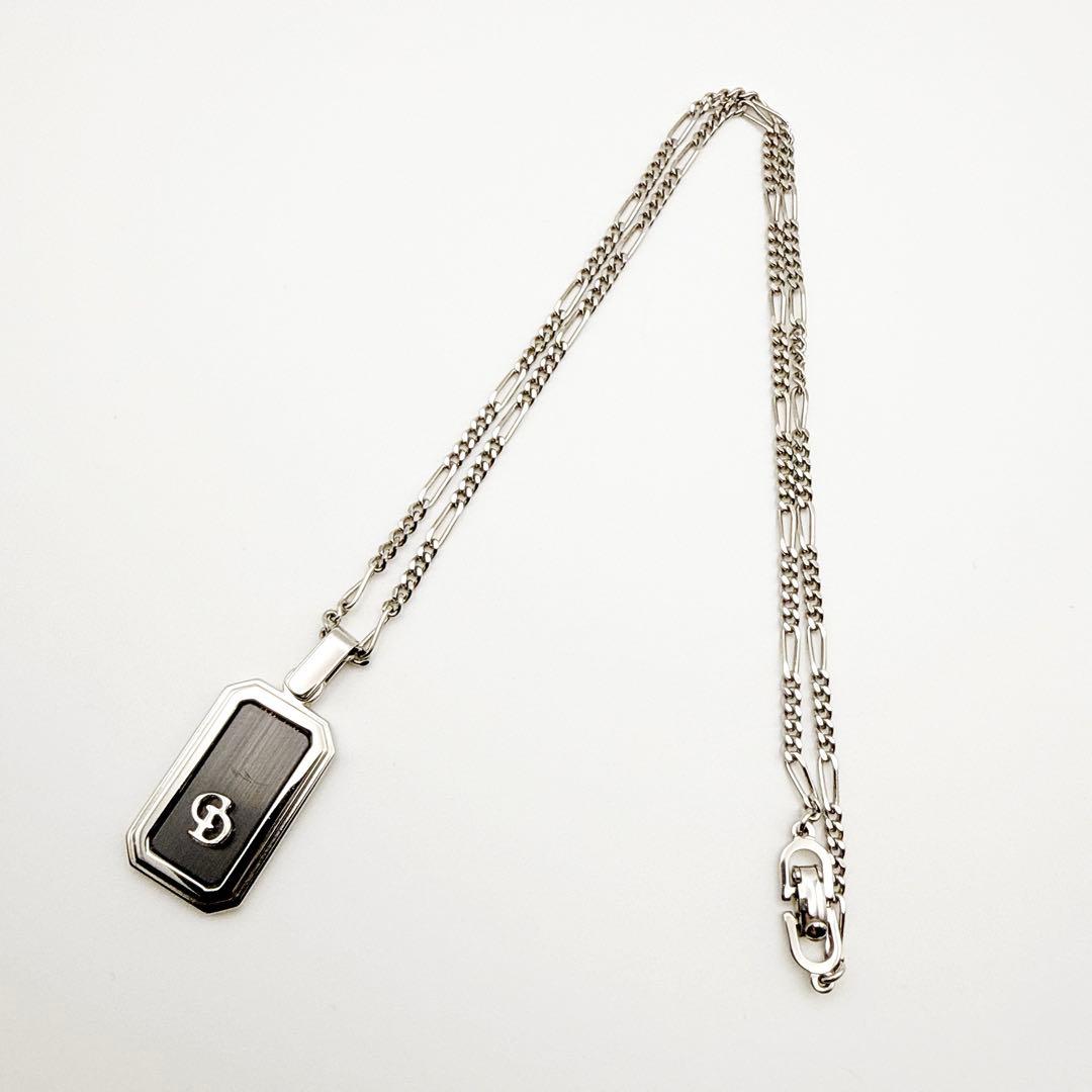 3057 人気✨　Dior　ネックレス　CD ロゴ　希少　刻印
