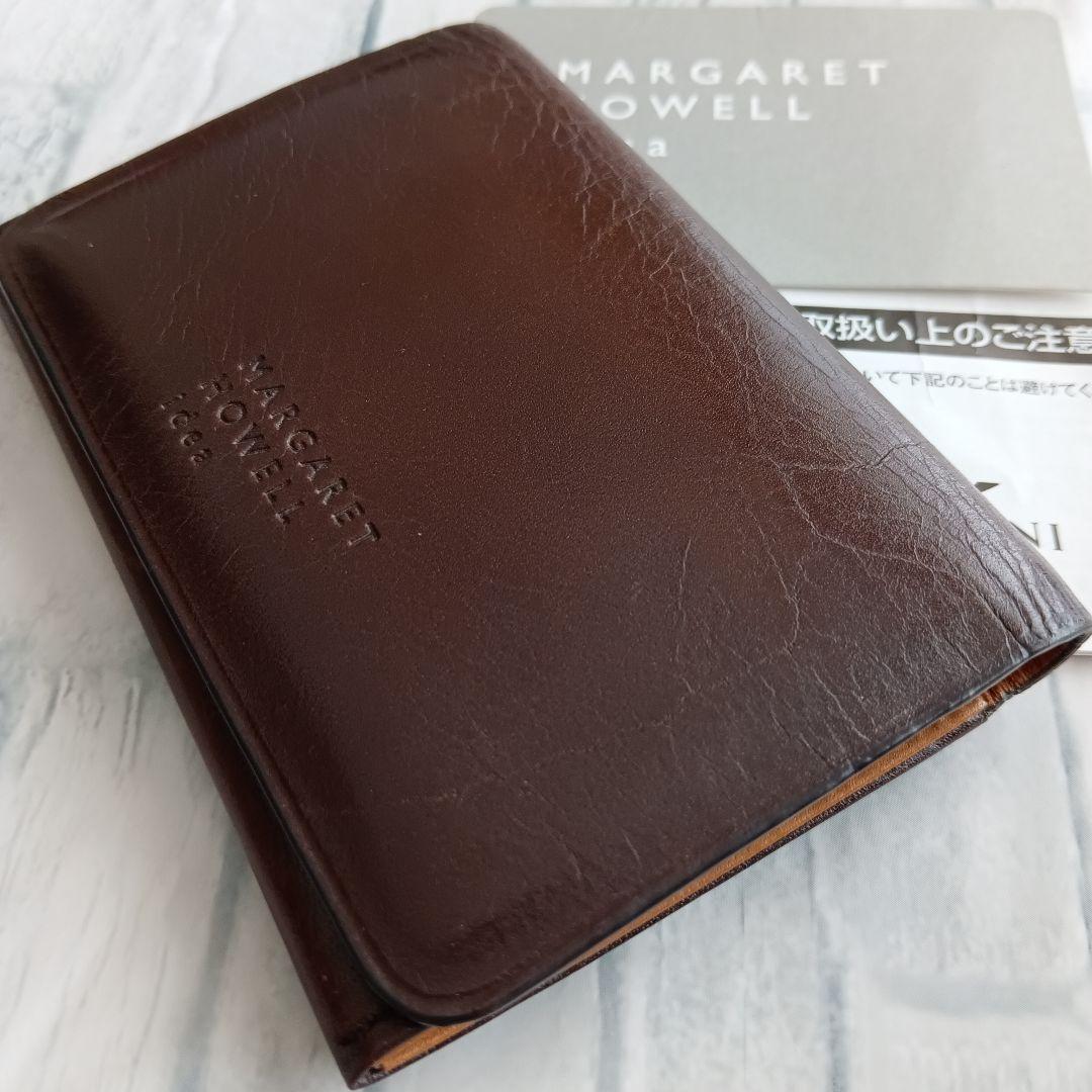 MARGARET HOWELL idea 名刺入れ 焦茶 ダークブラウン