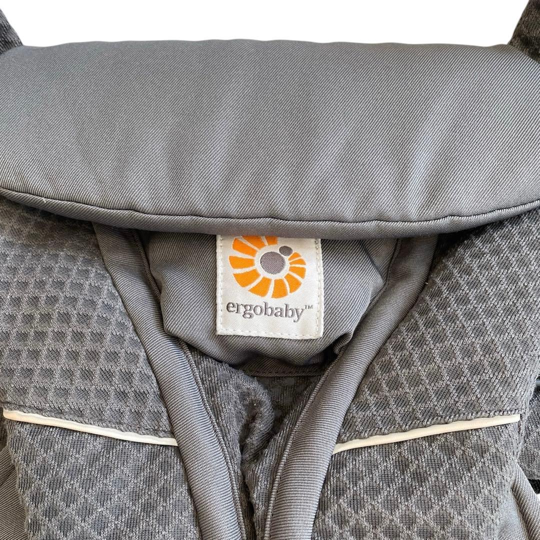【美品】エルゴ 抱っこ紐 OMNI BREEZE オム二 360 グレー