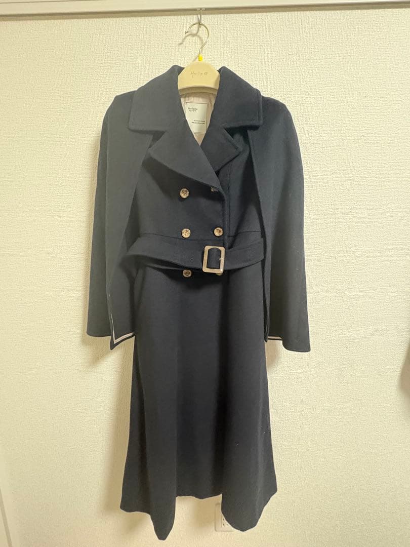 【美品】Herlipto Mademoiselle 2Way Long Coat
