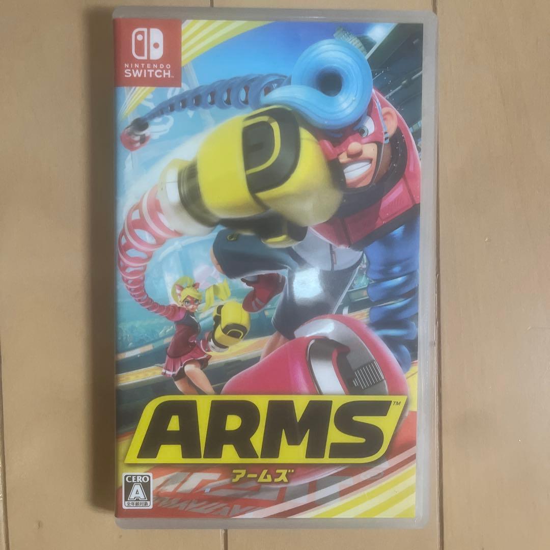 【美品・動作確認済】Switch ポケモン ピカチュウ ARMS 2本セット」