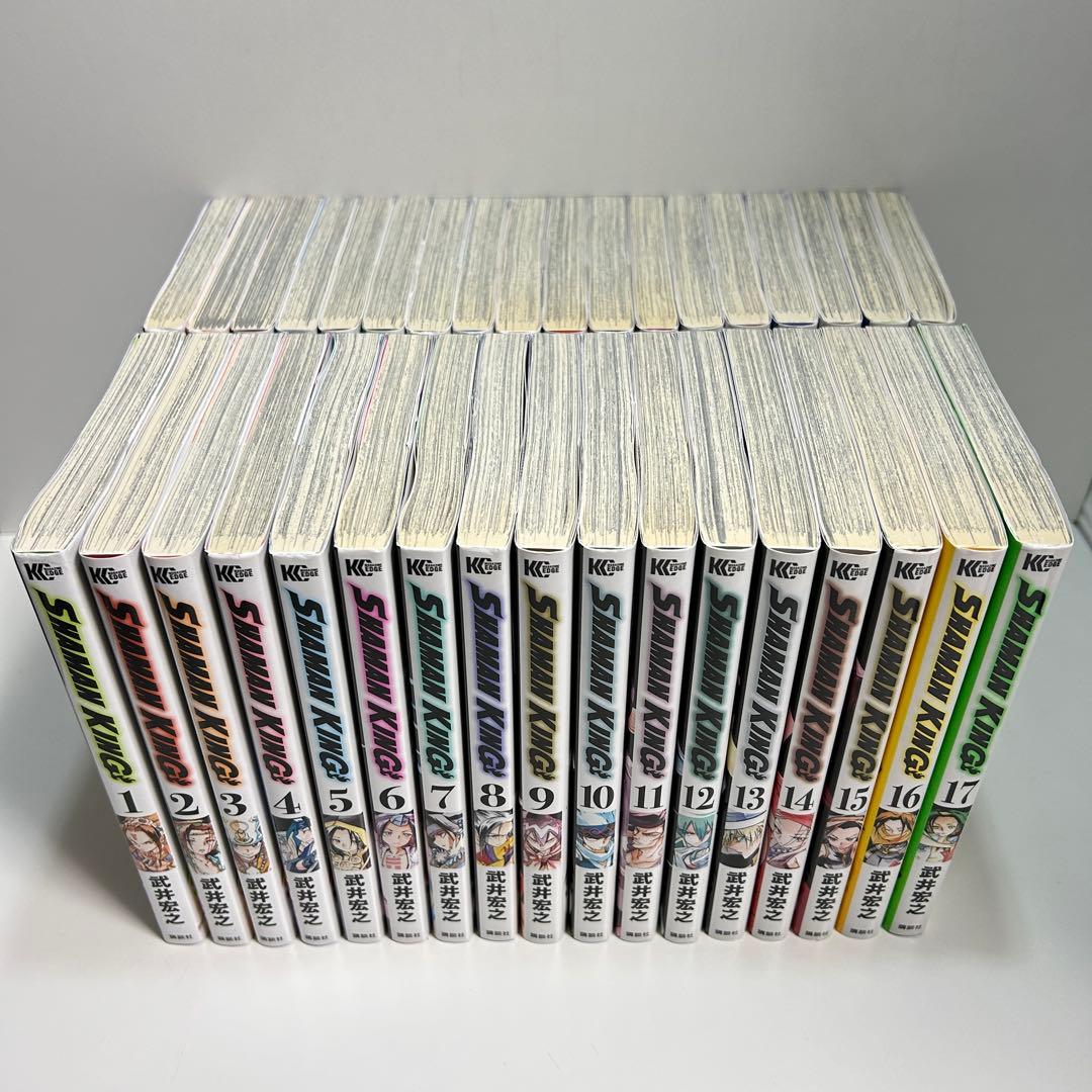 シャーマンキング 1〜35巻　新装版　全巻セット　まとめ売り　漫画　マンガ　全巻