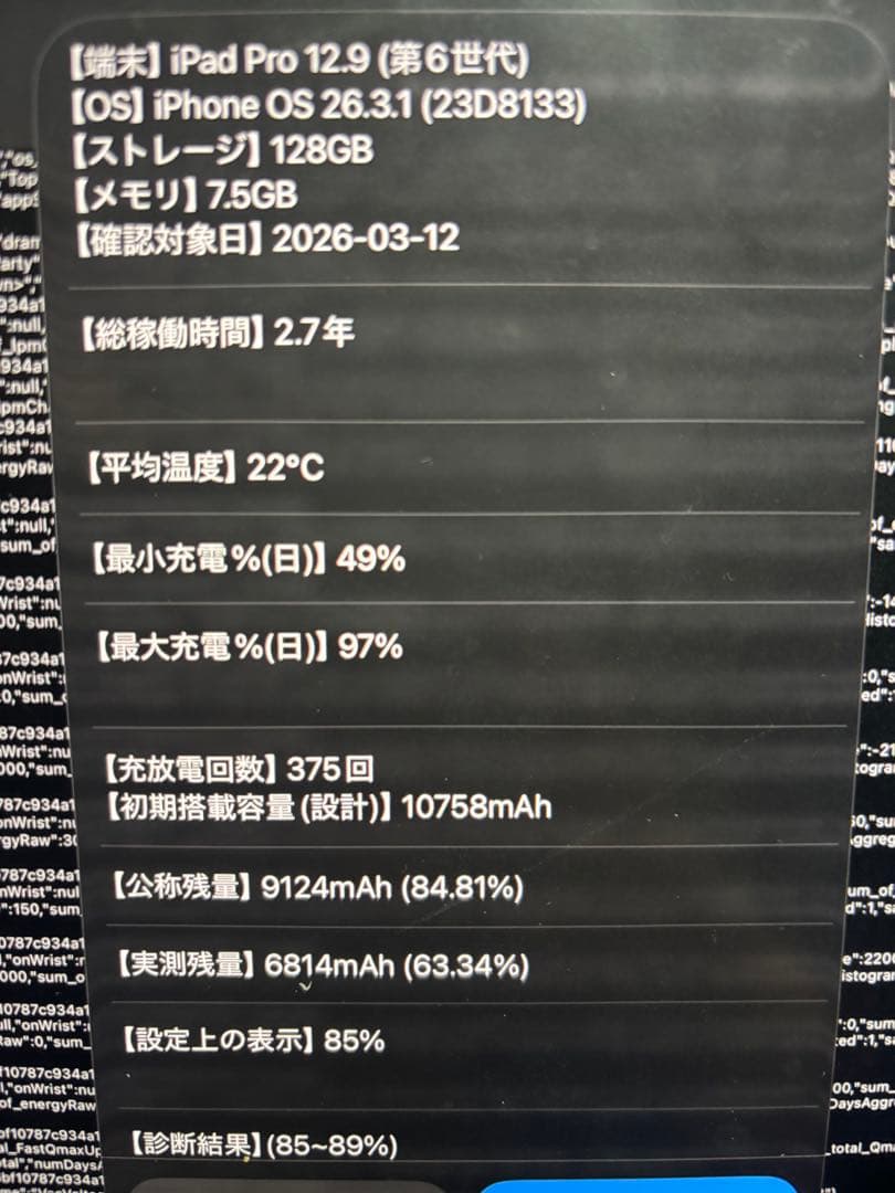 iPad Pro (第6世代) 12.9インチ 128GB