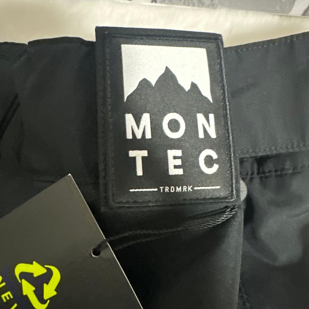 ブラック【美品】MONTEC montecスノーパンツ スノボー スキー ズボン