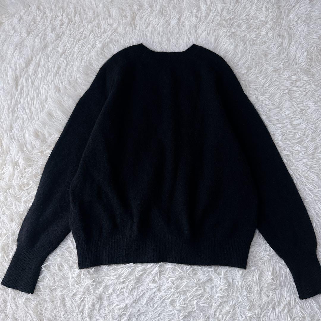 SLOBE IENA カシミヤ100% 黒 ふわふわ柔らかニット クリーニング済