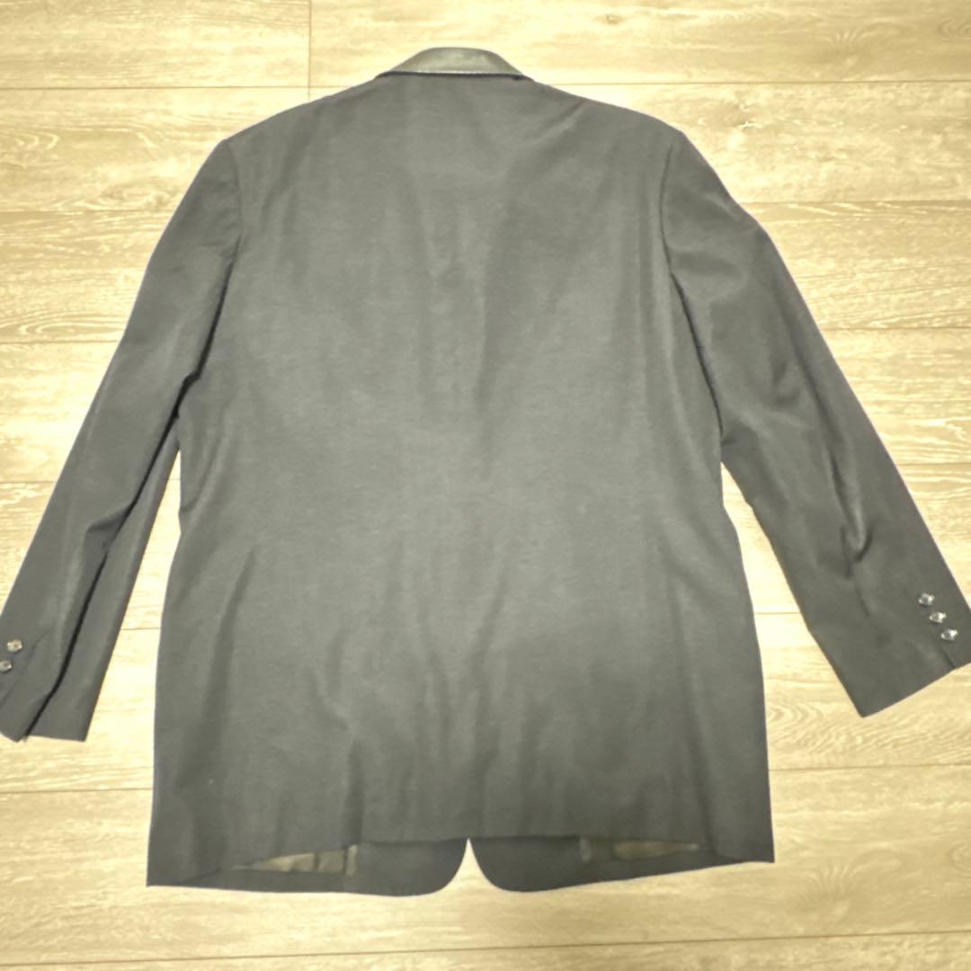 Y's for men ジャケット　襟レザー