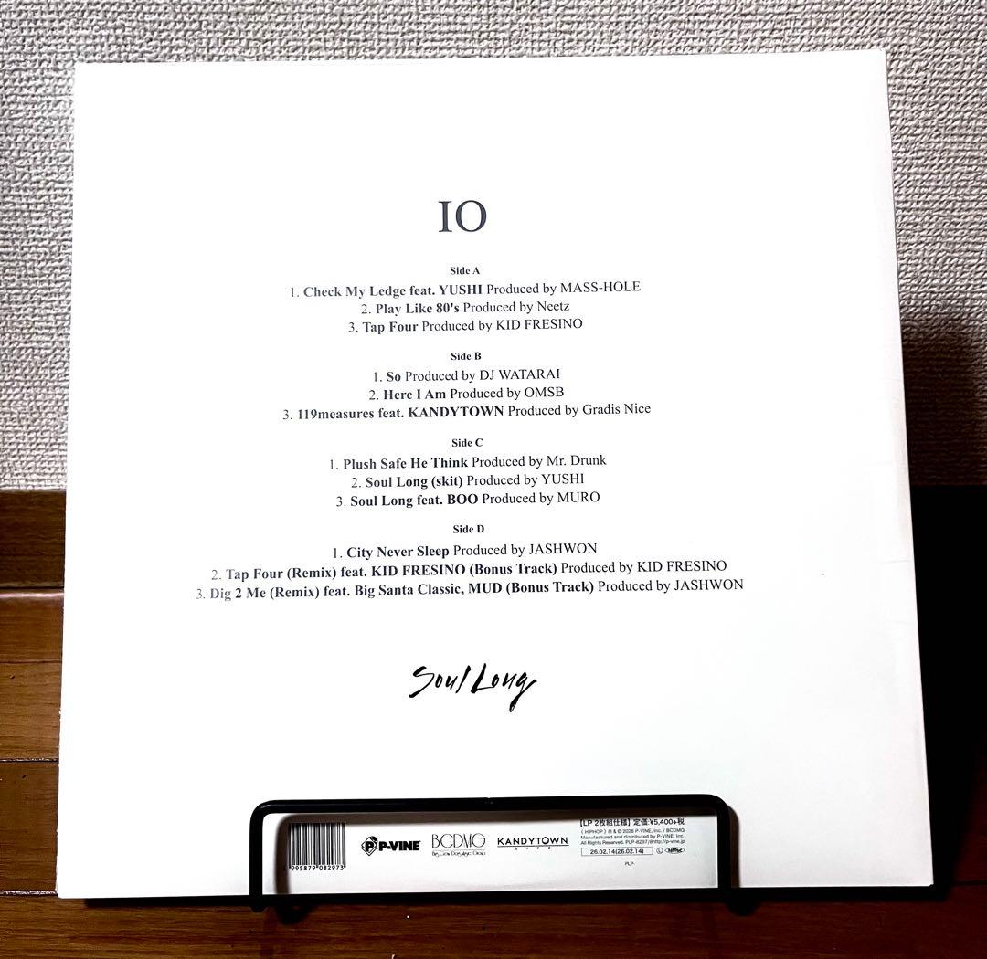 IO『Soul Long 10th Anniversary Edition』LP
