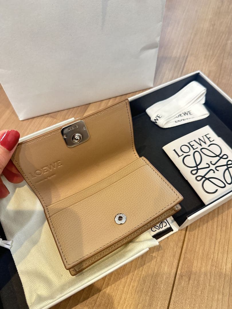 ロエベ LOEWE カードケース 名刺入れ アナグラム ビジネスカードホルダー