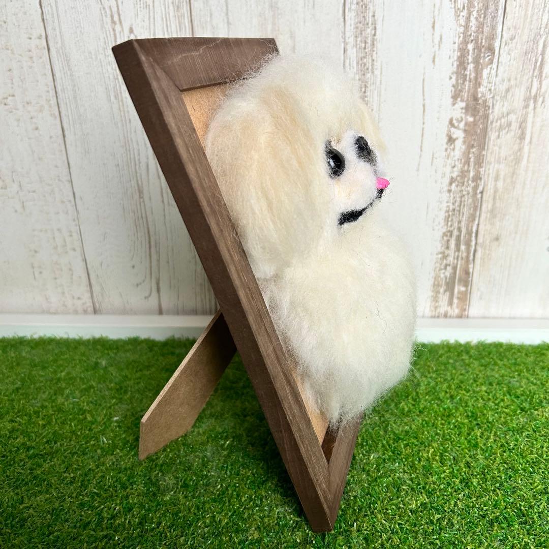 ★ゴロたん★羊毛フェルト　フレームタイプ【ペキニーズ】犬　オーダー