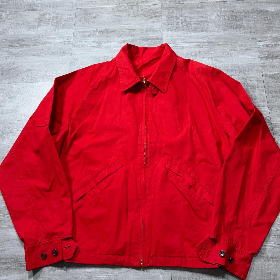 美品 90s VAN SPORT ヴァン スウィングトップ 赤 ジップブルゾンM