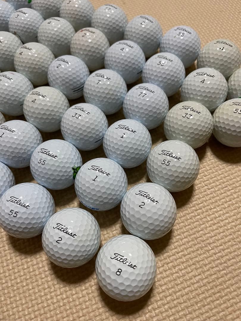 美品　Titleist Pro V1 ロストボール44個