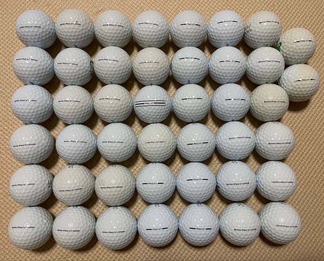 美品　Titleist Pro V1 ロストボール44個