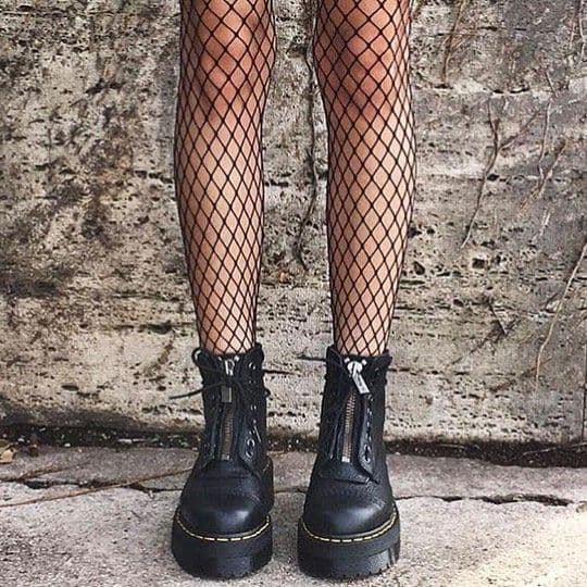Dr.Martens SINCLAIR UK4 黒 厚底 8ホール JADON