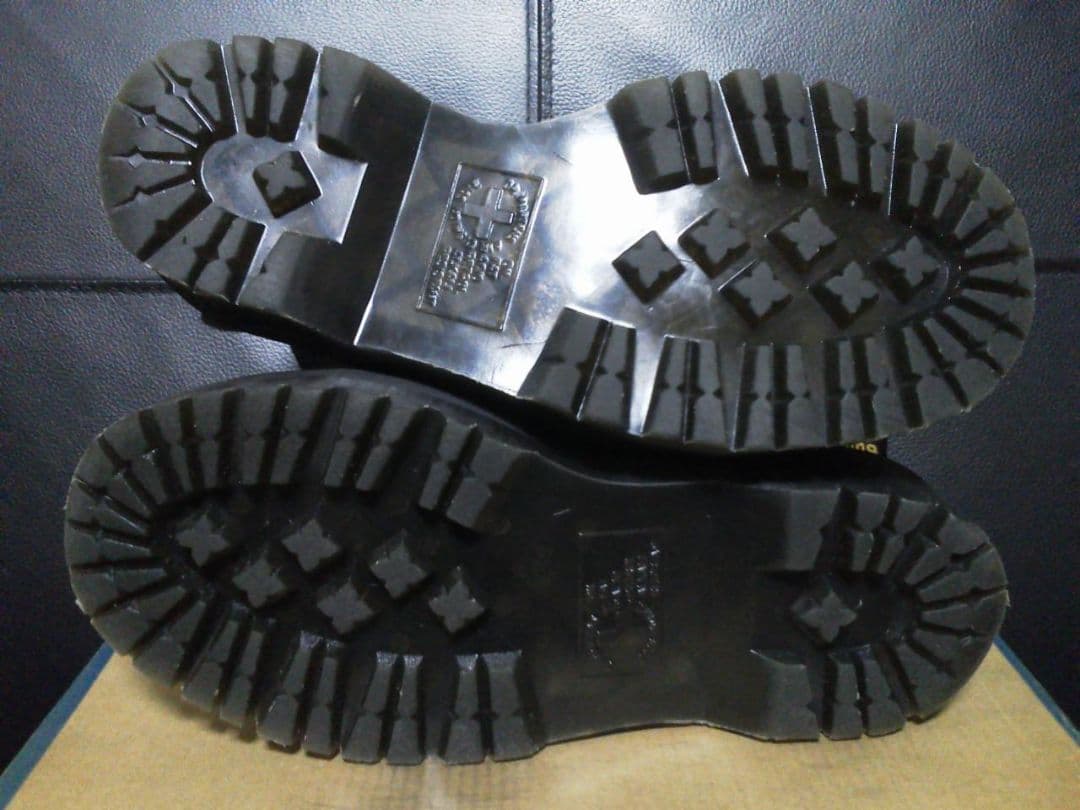 Dr.Martens SINCLAIR UK4 黒 厚底 8ホール JADON