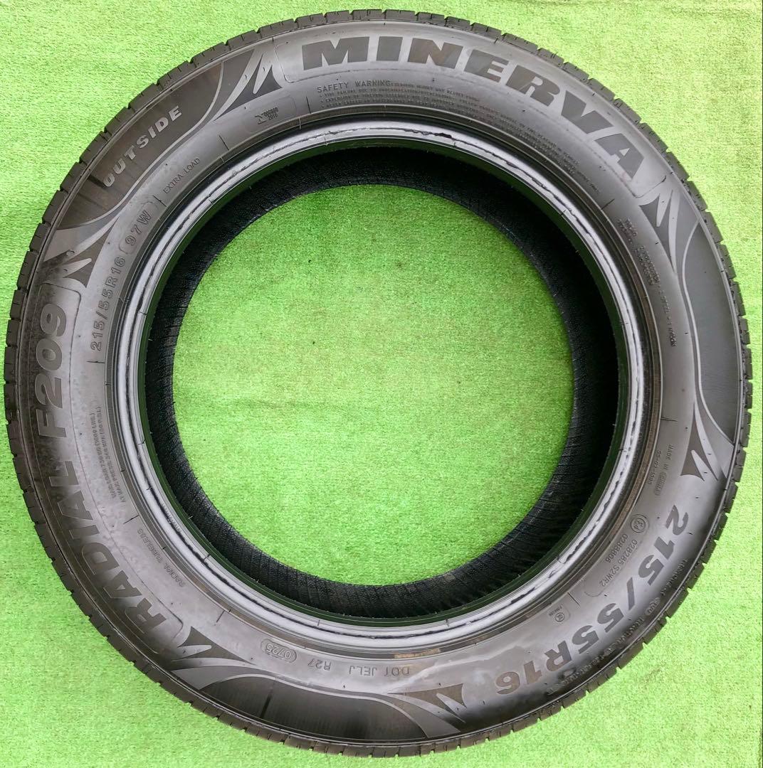 215/55 R16 MINERVA RADIAL ラジアルタイヤ2025年
