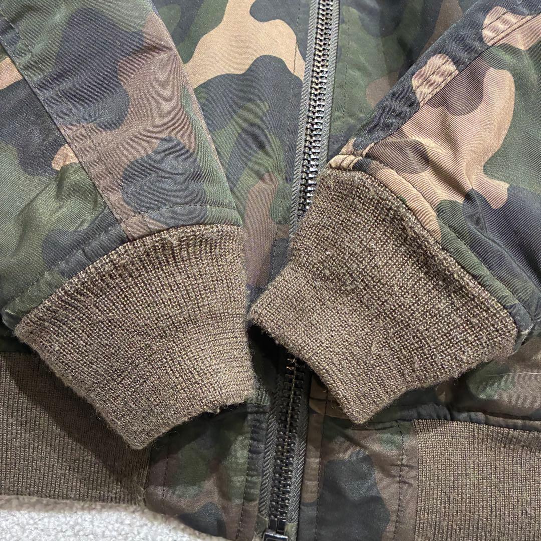 ギ*ュ様 AVIREX MA-1 CAMO 迷彩　ブルゾンジャケット　アビレック