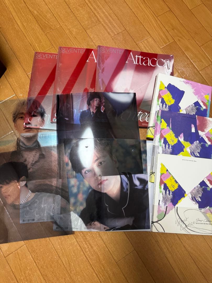 SEVENTEEN アルバム　Blu-ray CARAT MAGAZINEセット