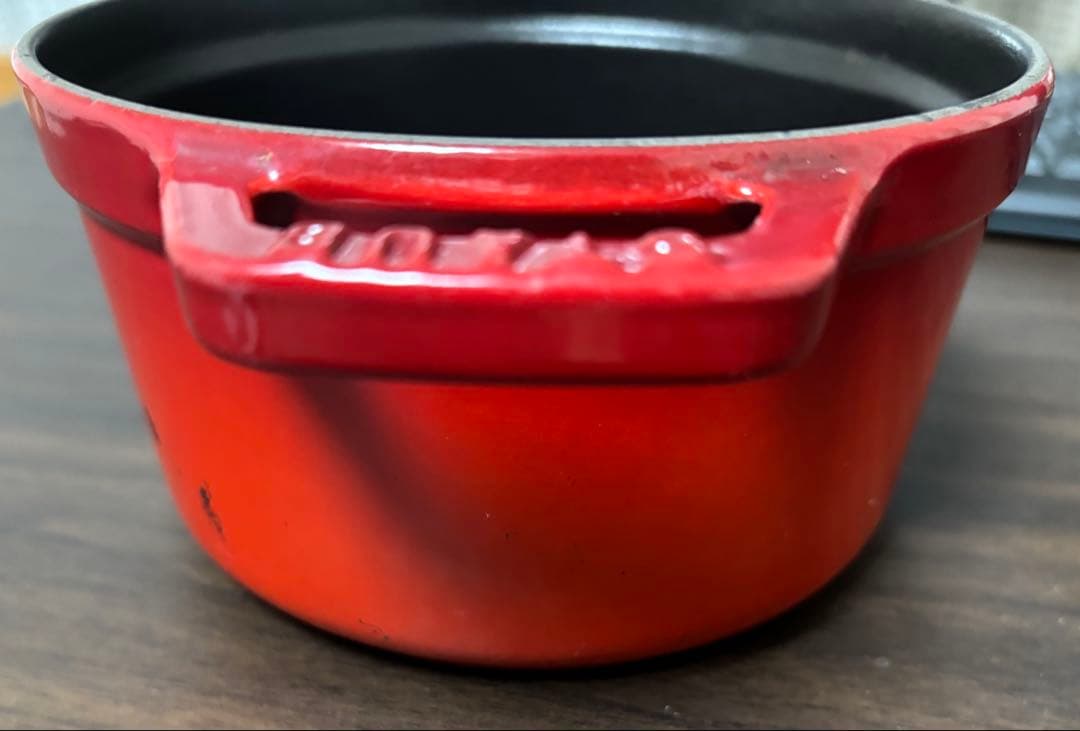 STAUB ストウブ　ココット　ラウンド　チェリー　14cm