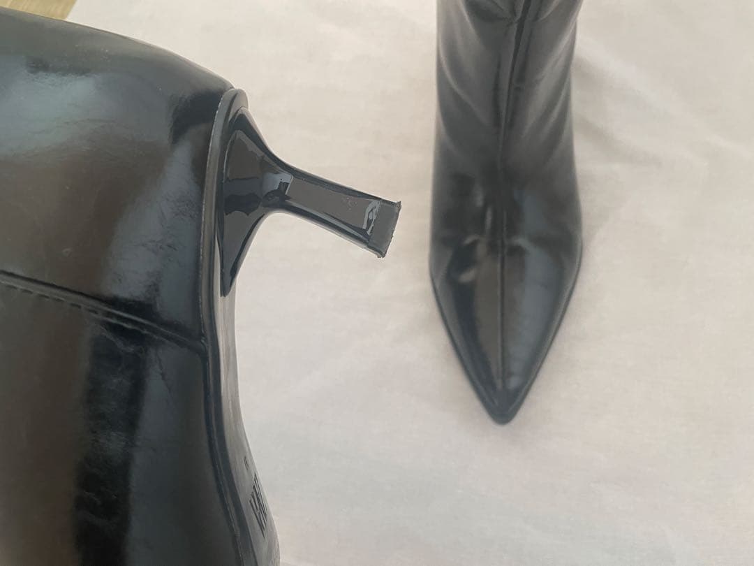ZARA キトゥンヒールブーツ