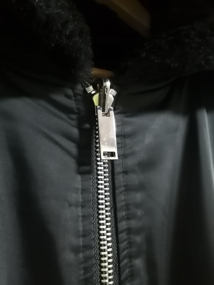 【XLサイズ】 ZARA リバーシブル B-15 MA-1 ファージップパーカー