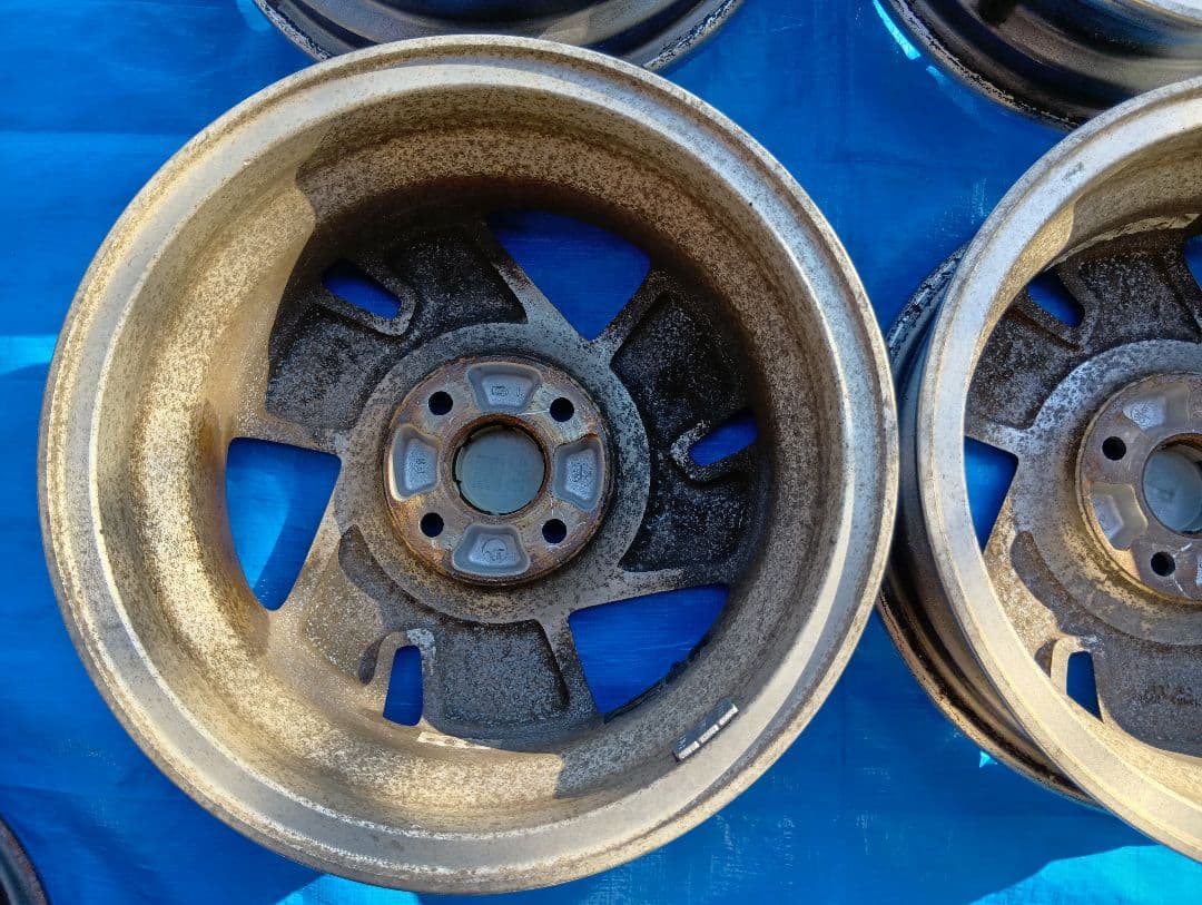 ホンダ純正アルミホイール【1/2】14✕4.5J・4H-100㎜、送料込み