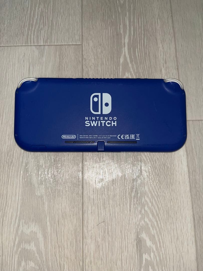 Nintendo Switch Lite ブルー ジャンク 社外品付属