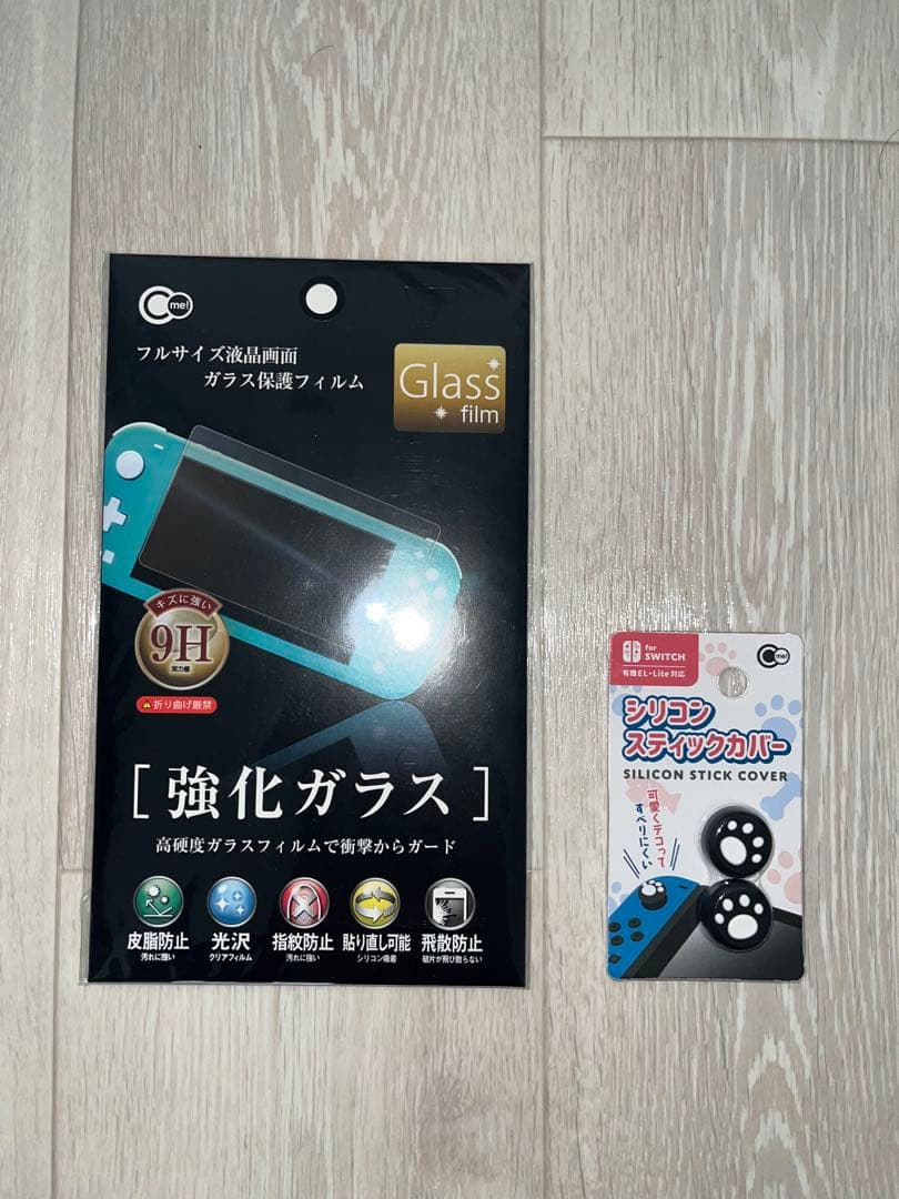 Nintendo Switch Lite ブルー ジャンク 社外品付属