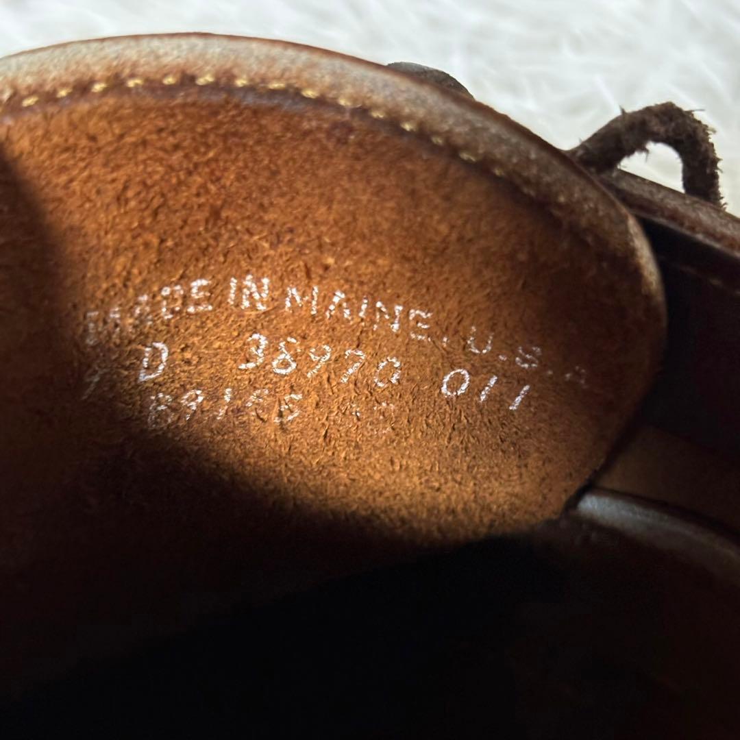 美品✨RANCOURT&Co.ランコート　レンジャーモカシン　レースアップ 茶色